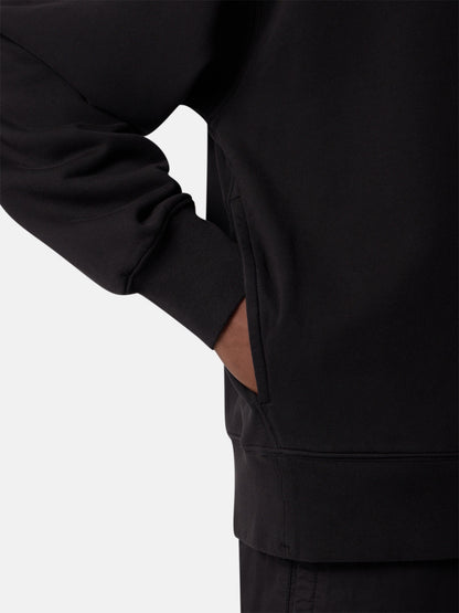 Stone Island Oversized-Fit Cardigan Sweatshirt with Snap Closure 6100010