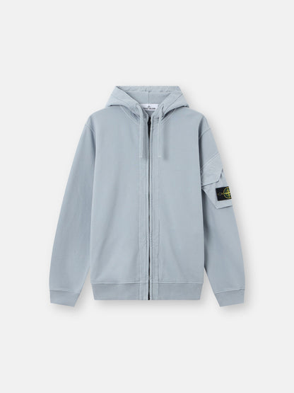 Stone Island Regular-Fit Zip-Up Hooded Sweatshirt with Pockets 6100016