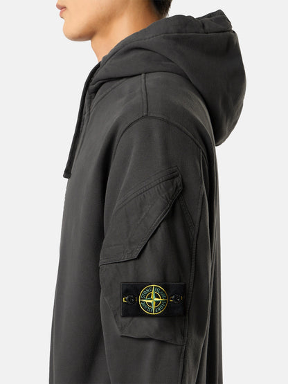 Stone Island Regular-Fit Zip-Up Hooded Sweatshirt with Pockets 6100016