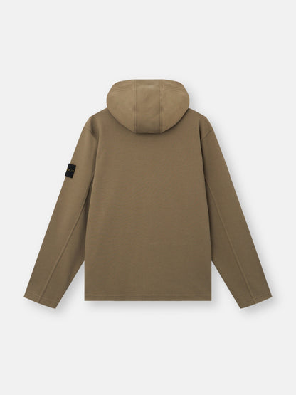 Stone Island Regular-Fit Zip-Up Hooded Sweatshirt with Pockets 6100020