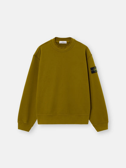 Stone Island Oversized-Fit Crewneck Sweatshirt with Ribbed Trims 6100022