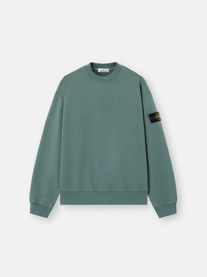 Stone Island Oversized-Fit Crewneck Sweatshirt with Ribbed Trims 6100022