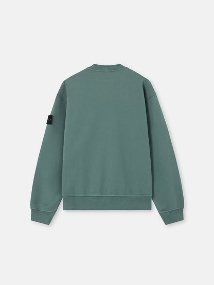 Stone Island Oversized-Fit Crewneck Sweatshirt with Ribbed Trims 6100022