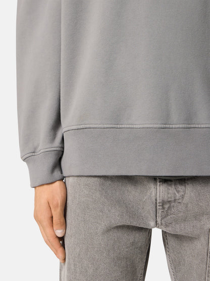 Stone Island Oversized-Fit Crewneck Sweatshirt with Ribbed Trims 6100022