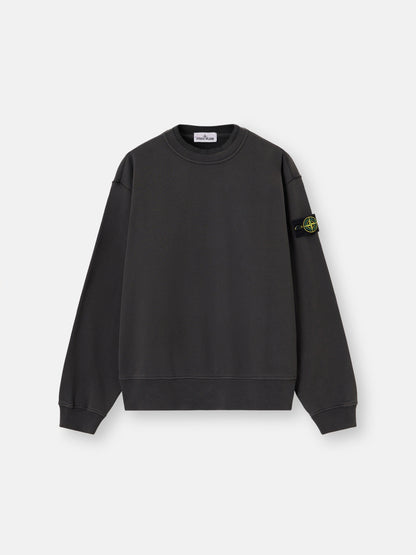 Stone Island Oversized-Fit Crewneck Sweatshirt with Ribbed Trims 6100022
