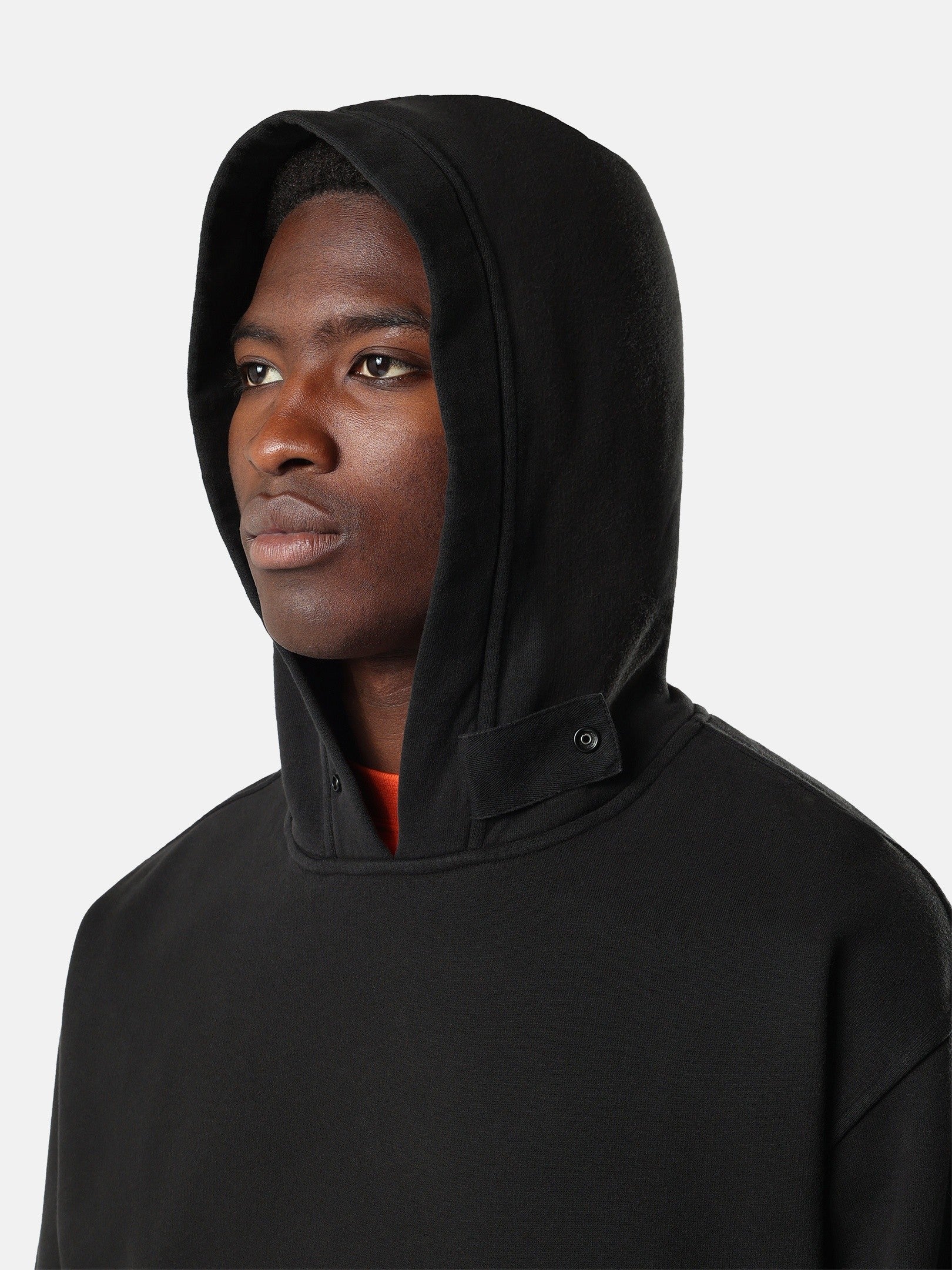 Stone Island Oversized-Fit Zip-Up Hooded Sweatshirt with Pouch Pocket 6100023