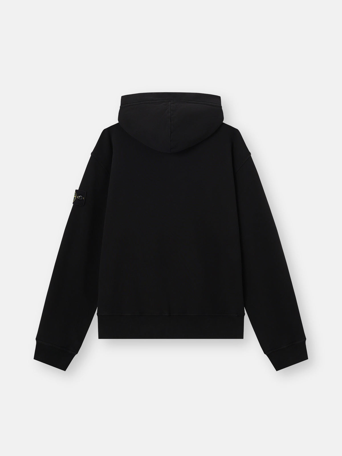 Stone Island Oversized-Fit Zip-Up Hooded Sweatshirt with Pouch Pocket 6100023