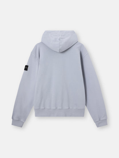 Stone Island Oversized-Fit Zip-Up Hooded Sweatshirt with Pouch Pocket 6100023
