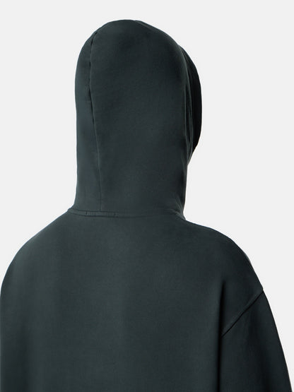 Stone Island Oversized-Fit Zip-Up Hooded Sweatshirt with Pouch Pocket 6100023