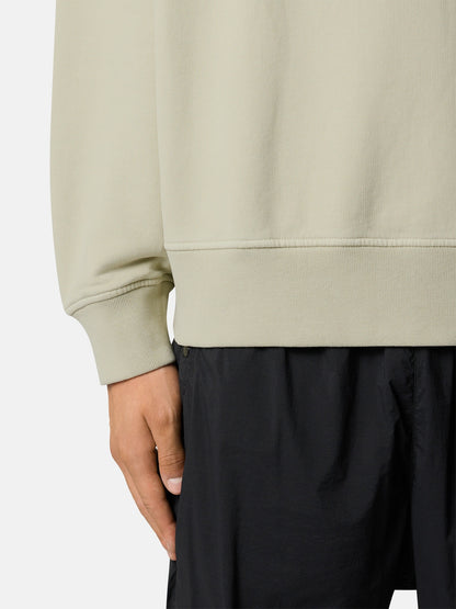 Stone Island Oversized-Fit Crewneck Sweatshirt with 'blurred Compass' Print 6100039