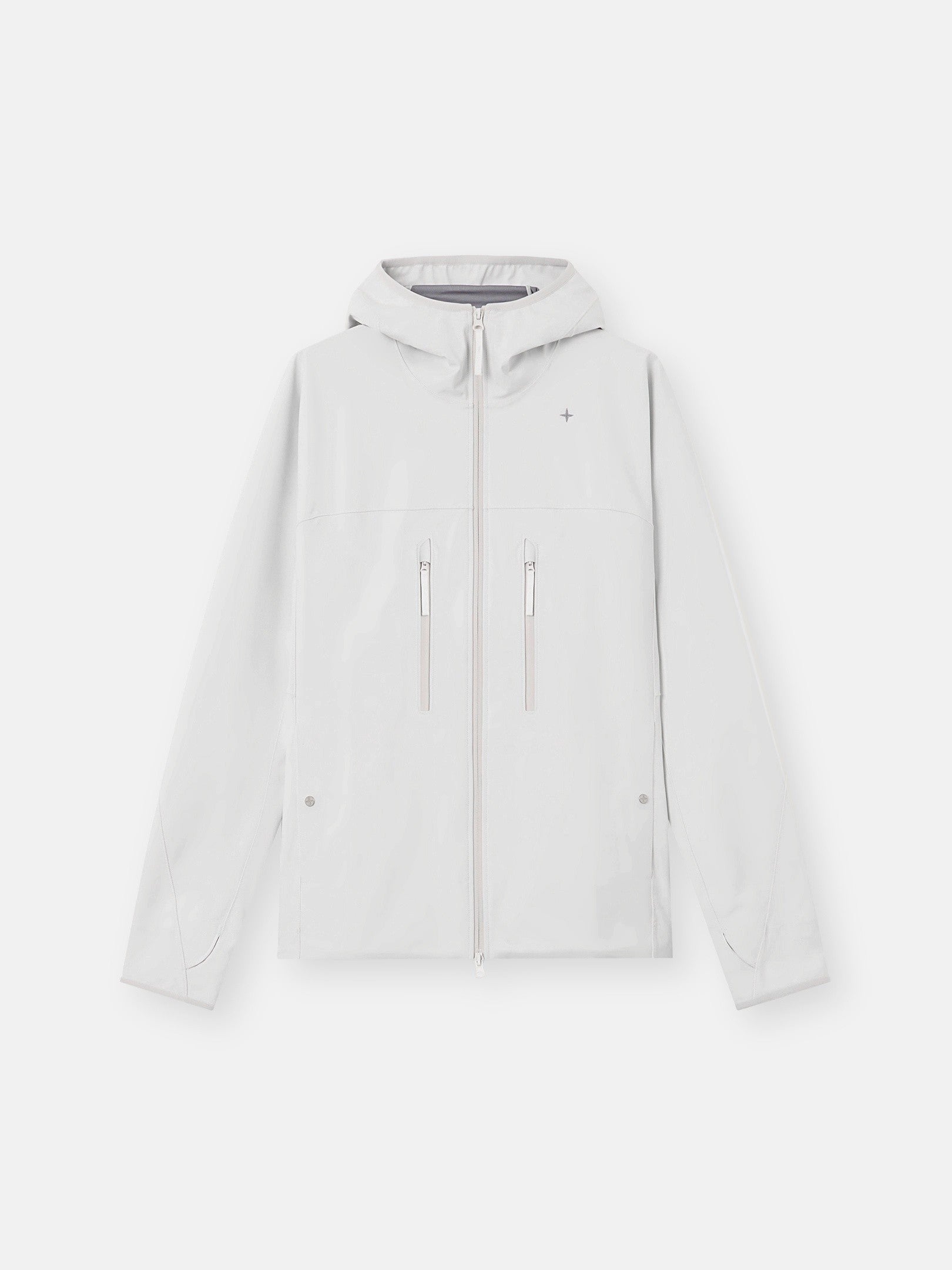 Stone Island Oversized-Fit Zip-Up Hooded Sweatshirt with Zip Pockets 6100045