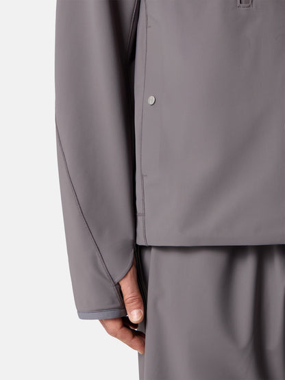 Stone Island Oversized-Fit Zip-Up Hooded Sweatshirt with Zip Pockets 6100045
