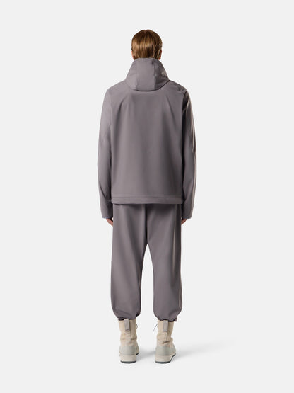 Stone Island Oversized-Fit Zip-Up Hooded Sweatshirt with Zip Pockets 6100045