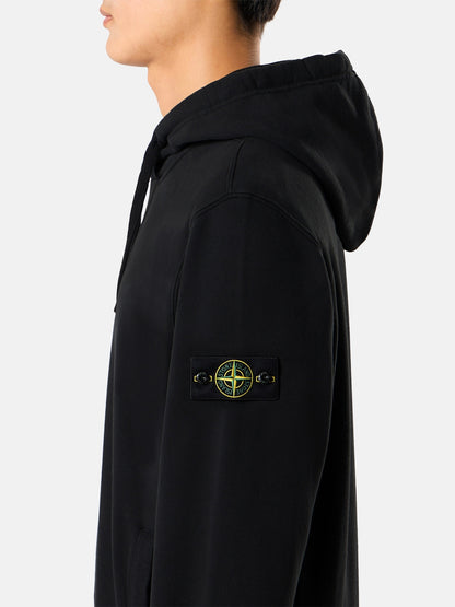 Stone Island Regular-Fit Hooded Sweatshirt with Thumbhole Cuffs 6100048