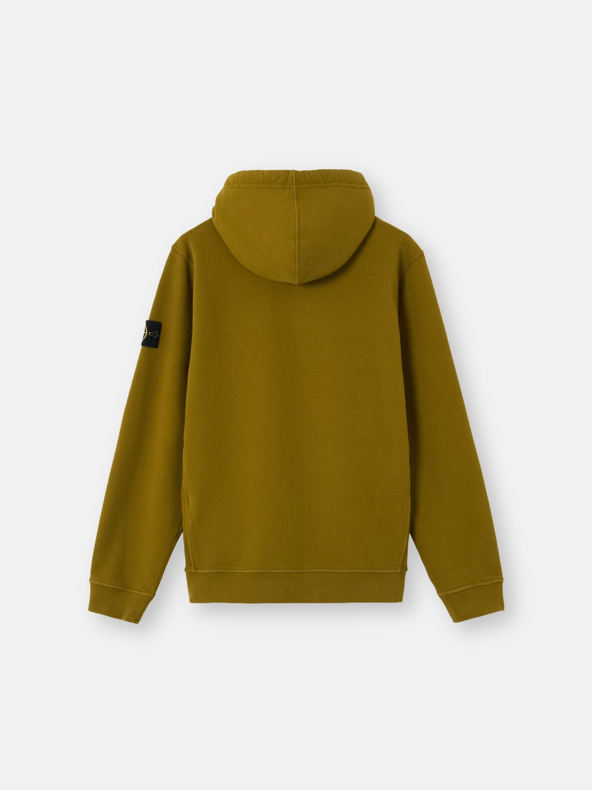 Stone Island Regular-Fit Hooded Sweatshirt with Thumbhole Cuffs 6100048
