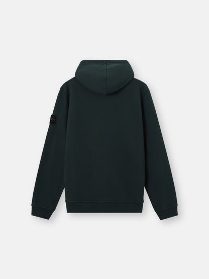 Stone Island Regular-Fit Hooded Sweatshirt with Thumbhole Cuffs 6100048