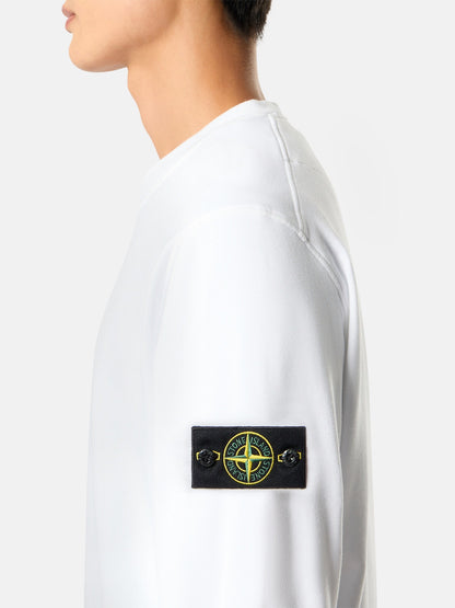 Stone Island Regular-Fit Crewneck Sweatshirt with Raglan Sleeves 6100060