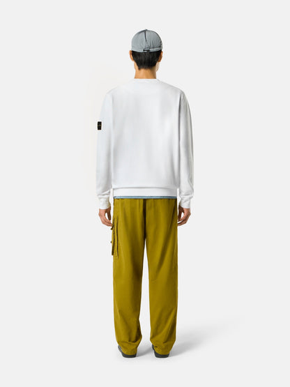 Stone Island Regular-Fit Crewneck Sweatshirt with Raglan Sleeves 6100060