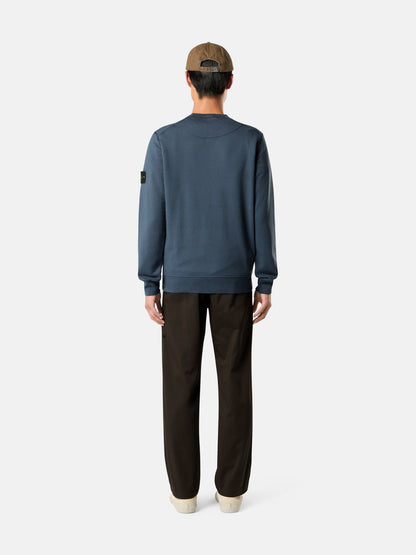 Stone Island Regular-Fit Crewneck Sweatshirt with Raglan Sleeves 6100060