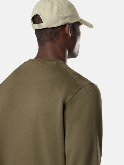 Stone Island Regular-Fit Crewneck Sweatshirt with Raglan Sleeves 6100060