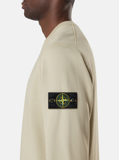 Stone Island Regular-Fit Crewneck Sweatshirt with Raglan Sleeves 6100060