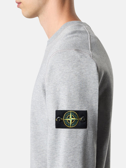 Stone Island Regular-Fit Crewneck Sweatshirt with Raglan Sleeves 6100060