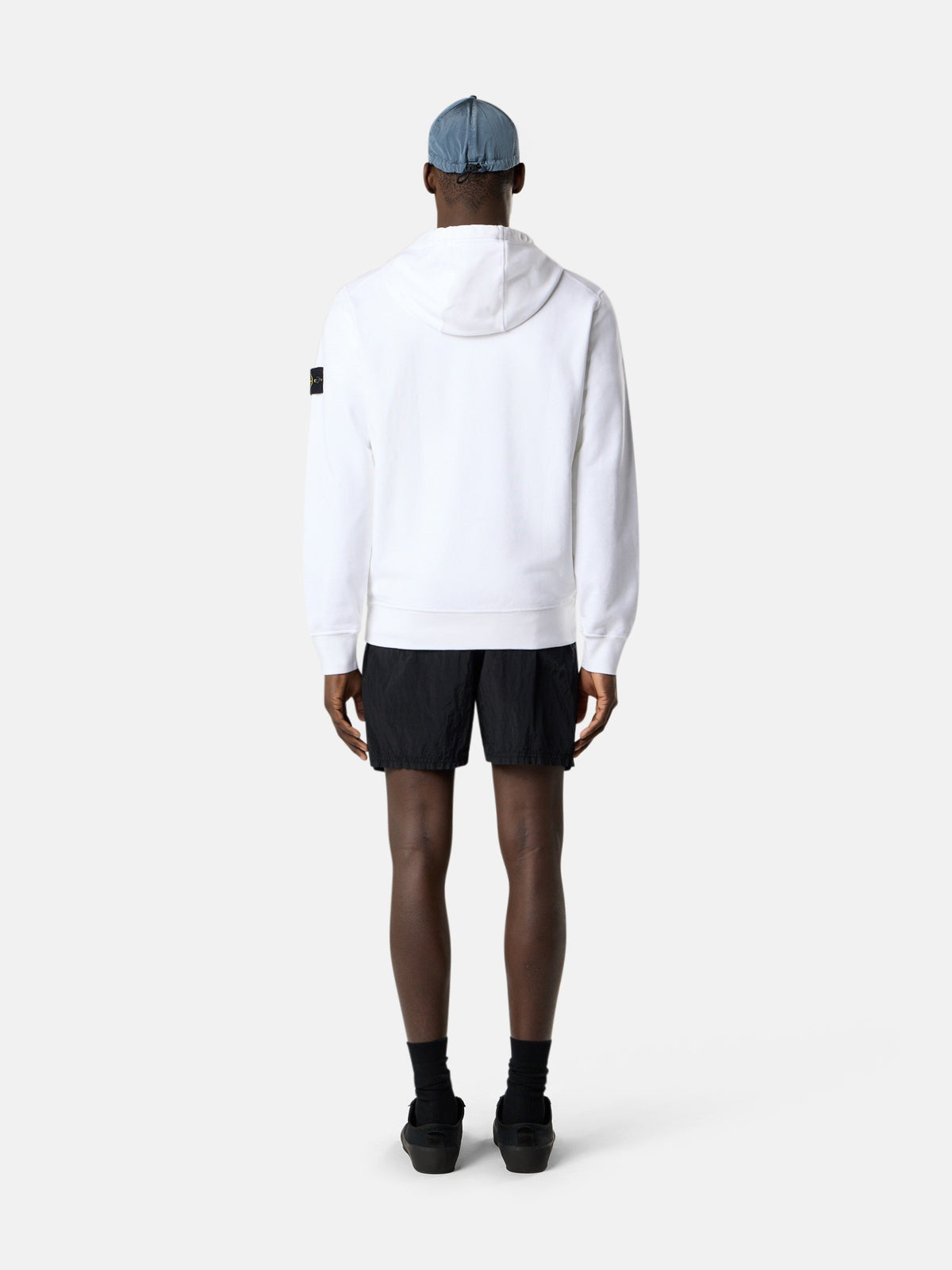 Stone Island Regular-Fit Zip-Up Hooded Sweatshirt with Pockets 6100061