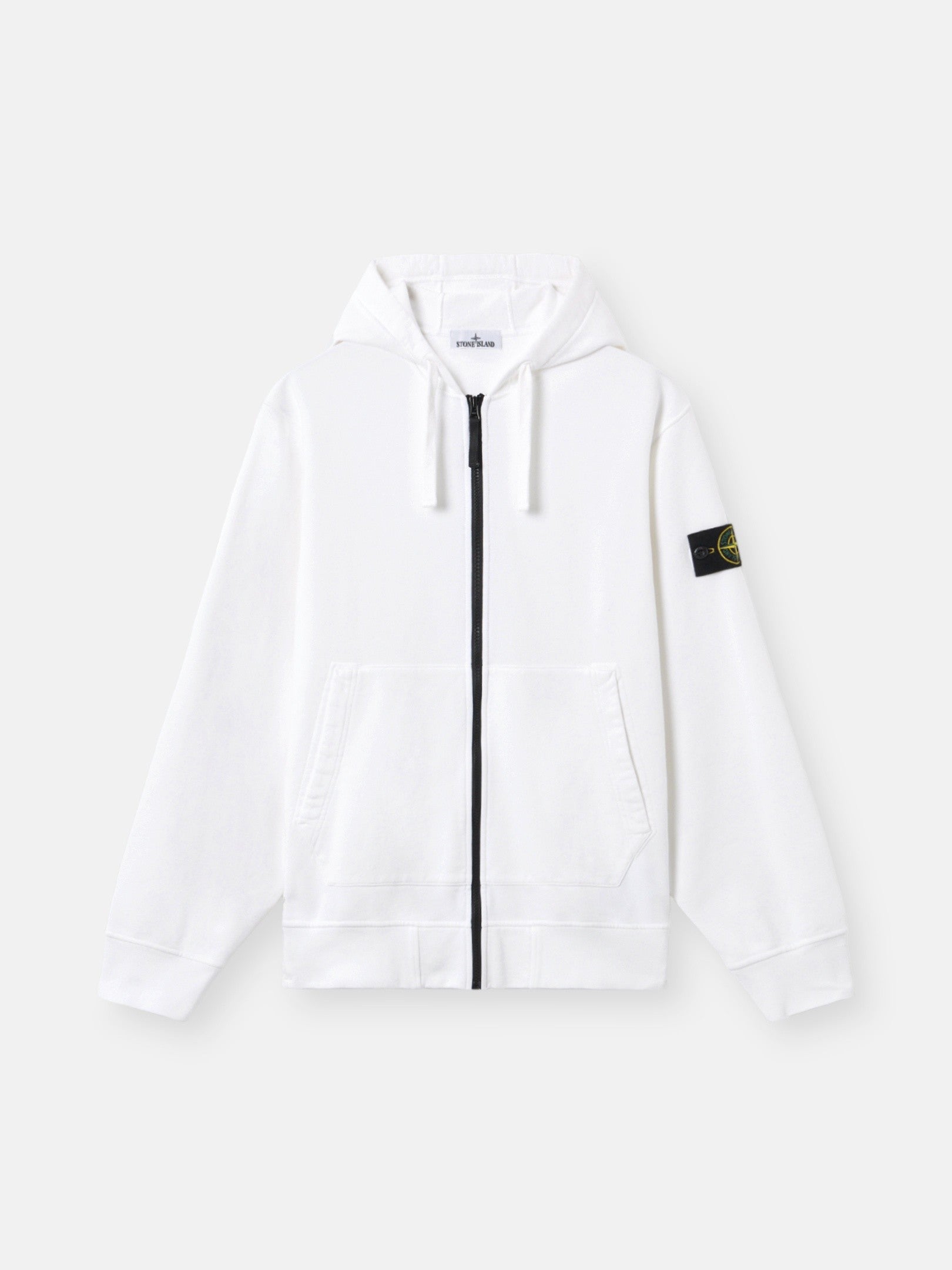Stone Island Regular-Fit Zip-Up Hooded Sweatshirt with Pockets 6100061