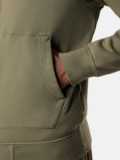 Stone Island Regular-Fit Zip-Up Hooded Sweatshirt with Pockets 6100061