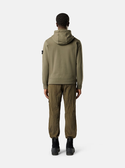 Stone Island Regular-Fit Zip-Up Hooded Sweatshirt with Pockets 6100061