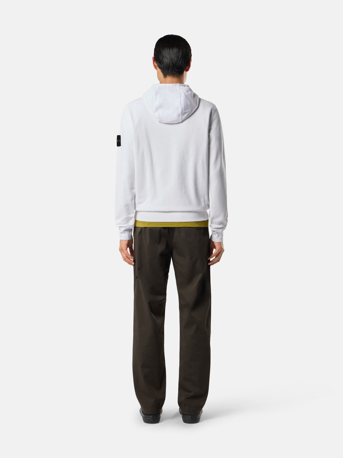 Stone Island Regular-Fit Hooded Sweatshirt with Pouch Pocket 6100062