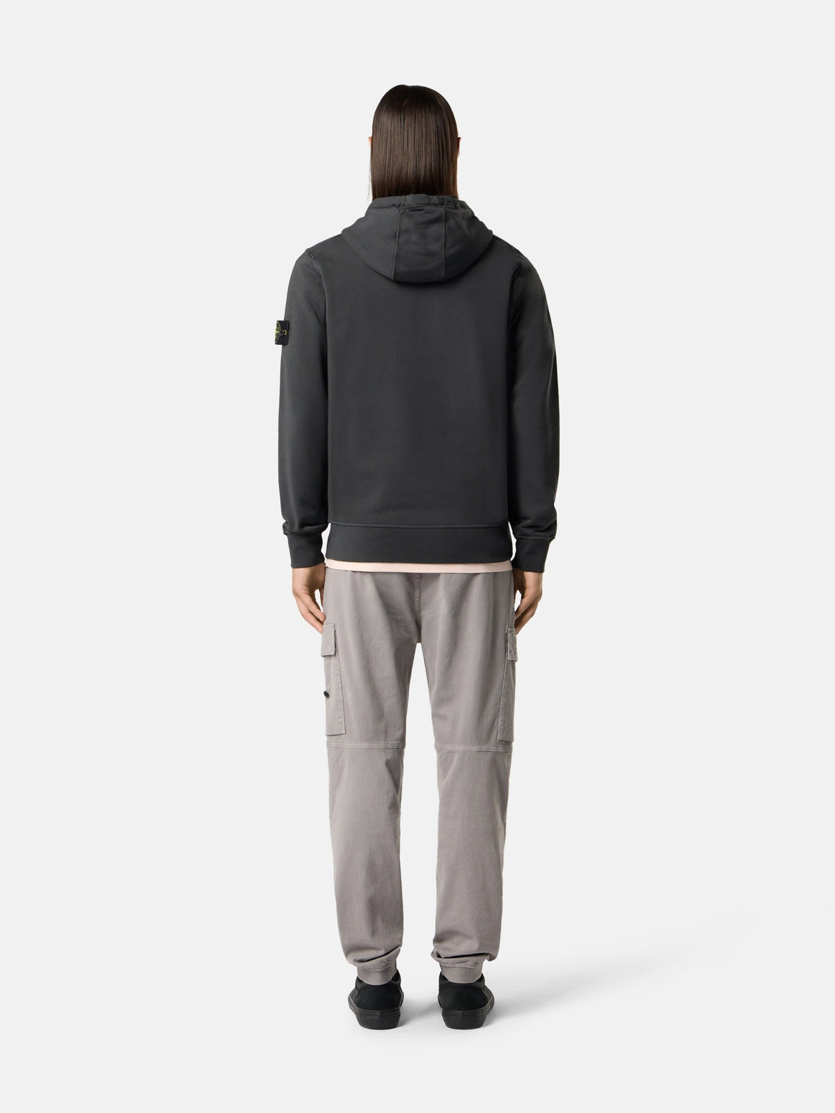 Stone Island Regular-Fit Hooded Sweatshirt with Pouch Pocket 6100062