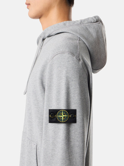 Stone Island Regular-Fit Hooded Sweatshirt with Pouch Pocket 6100062