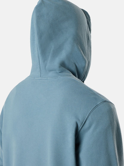 Stone Island Regular-Fit Zip-Up Hooded Sweatshirt with Ribbed Inserts 6100067