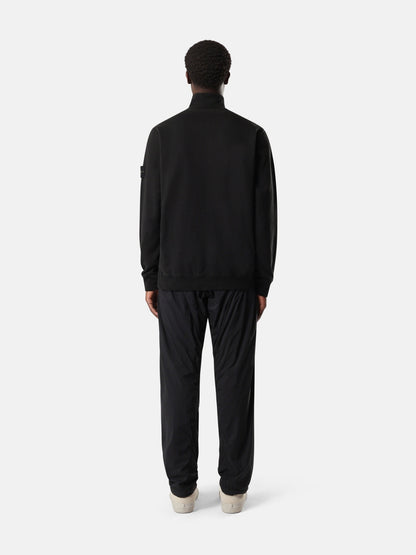 Stone Island Regular-Fit Half-Zip Sweatshirt with Ribbed Inserts 6100068