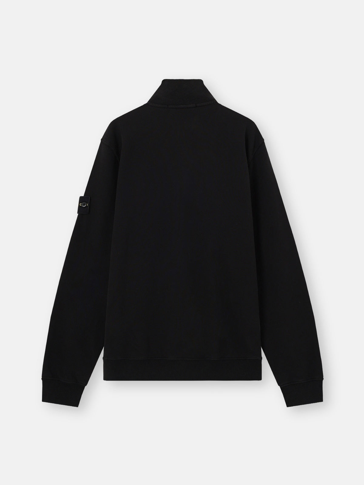 Stone Island Regular-Fit Half-Zip Sweatshirt with Ribbed Inserts 6100068