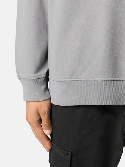 Stone Island Regular-Fit Half-Zip Sweatshirt with Ribbed Inserts 6100068
