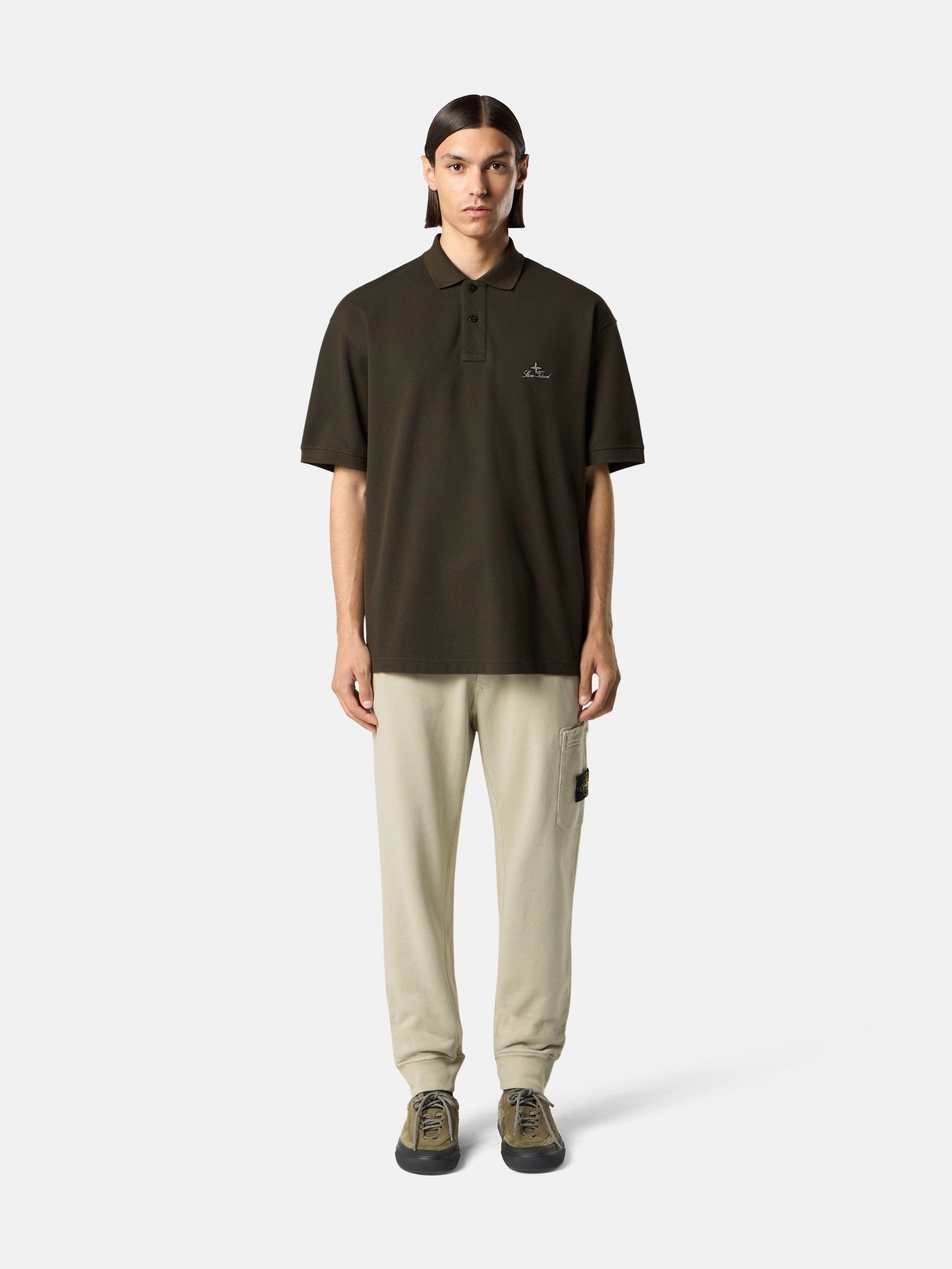 Stone Island Slim-Fit Joggers with Cargo Pocket 6200010