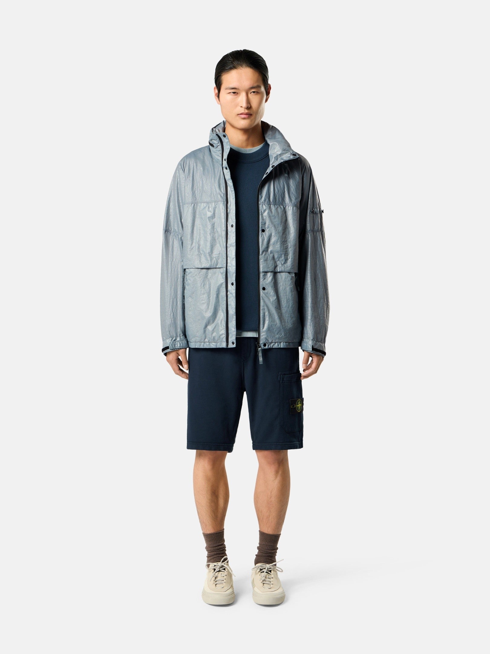Stone Island Regular-Fit Jogger Shorts with Cargo Pocket 6200011