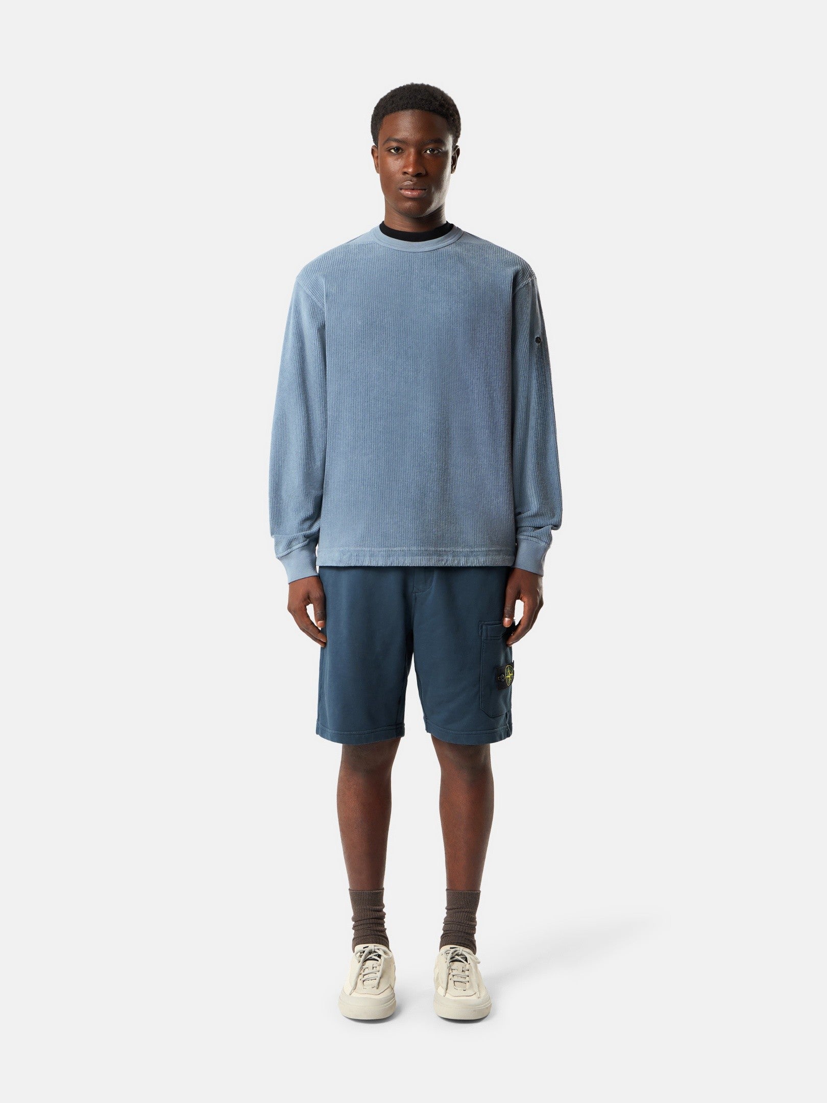 Stone Island Regular-Fit Jogger Shorts with Cargo Pocket 6200011