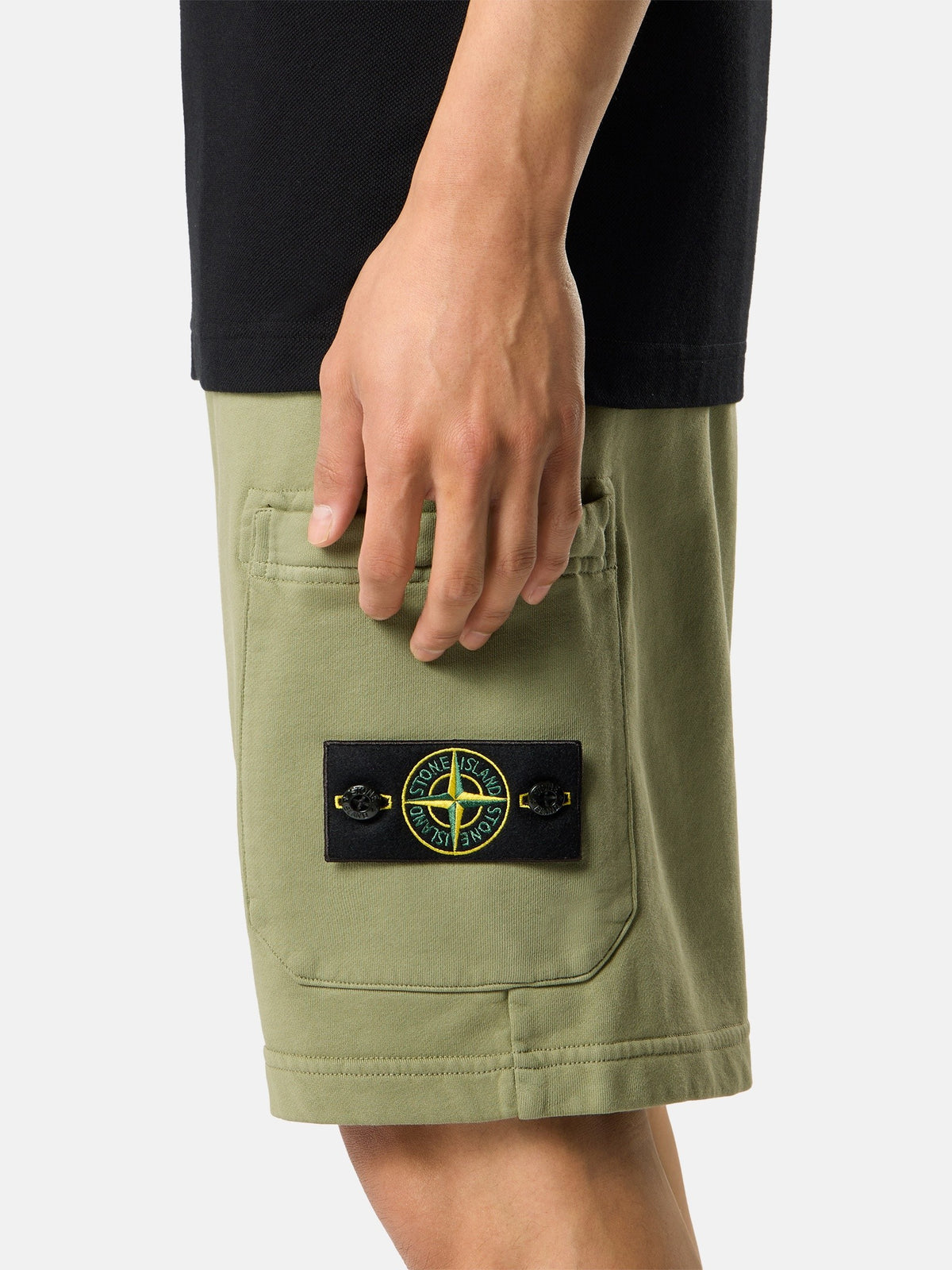 Stone Island Regular-Fit Jogger Shorts with Cargo Pocket 6200011