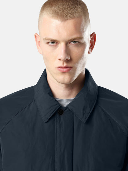 Stone Island Padded Long Coat With Anti-Drop 7100002