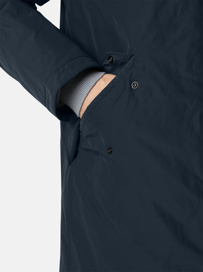 Stone Island Padded Long Coat With Anti-Drop 7100002