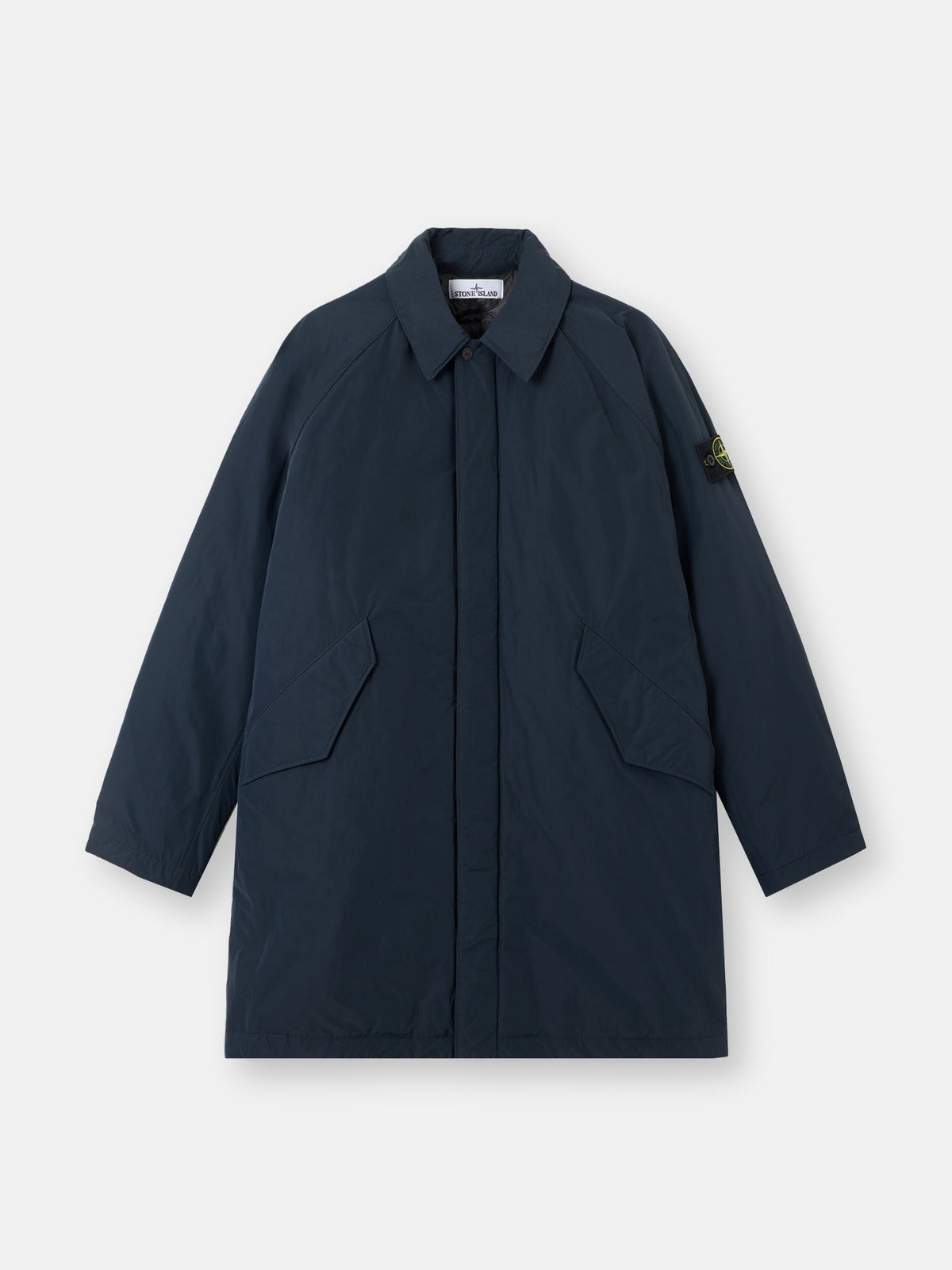 Stone Island Padded Long Coat With Anti-Drop 7100002