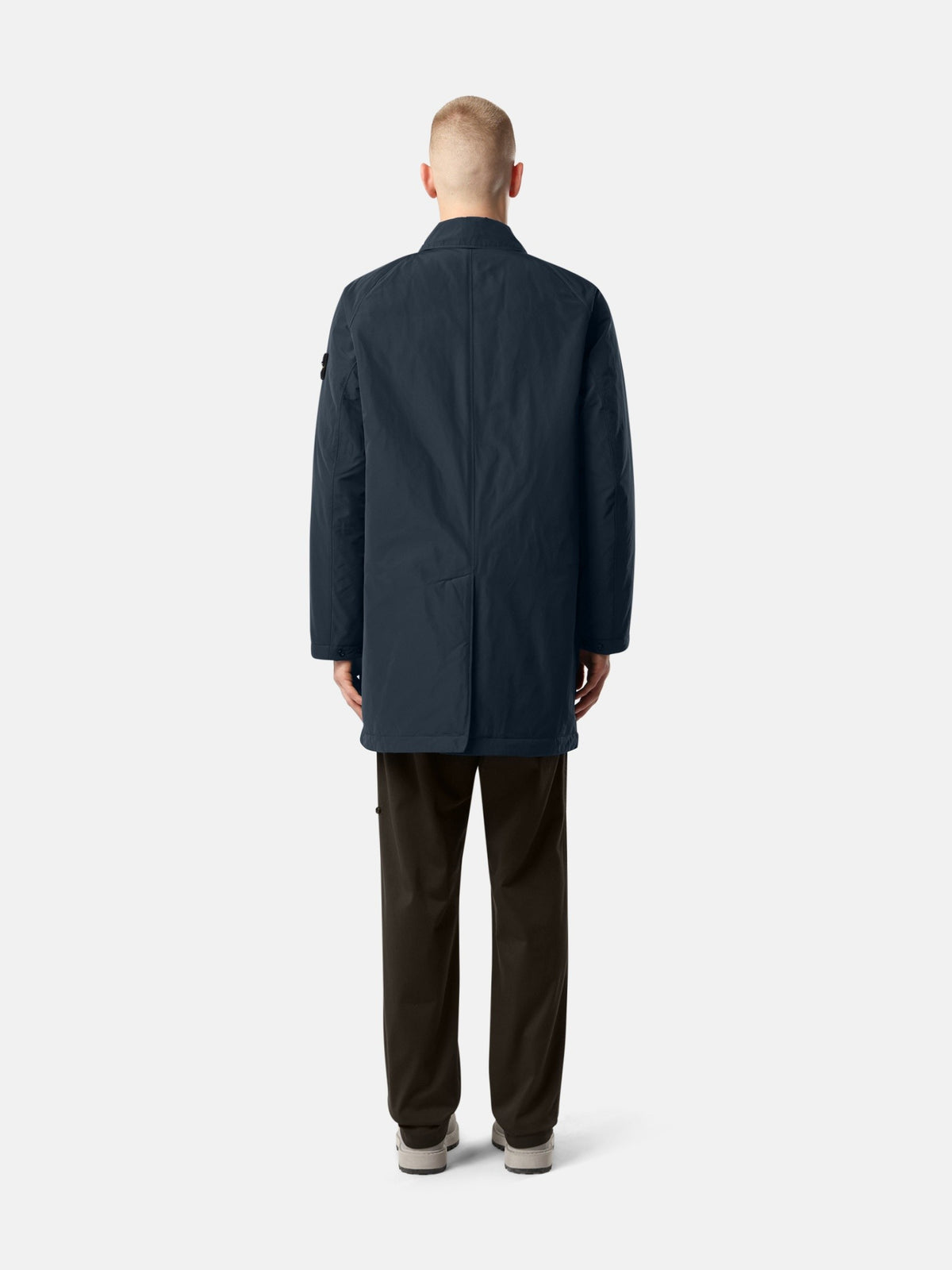 Stone Island Padded Long Coat With Anti-Drop 7100002
