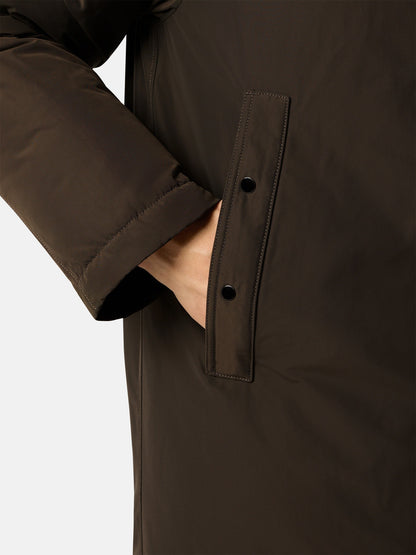 Stone Island Long Down Parka with Anti-Drop 7100006