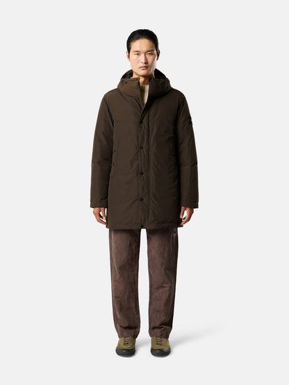 Stone Island Long Down Parka with Anti-Drop 7100006