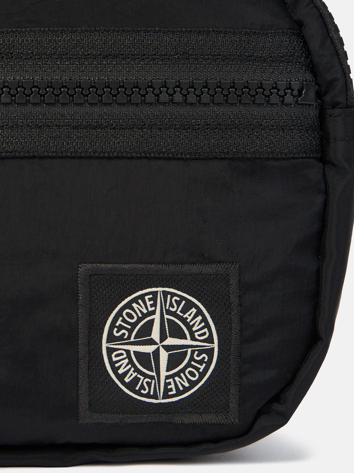 Stone Island Belt Bag with Zip Pocket and Compass Patch 9200014