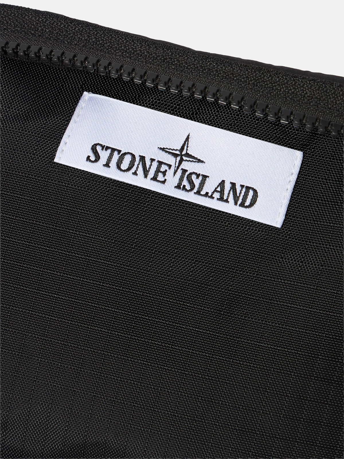 Stone Island Belt Bag with Zip Pocket and Compass Patch 9200014
