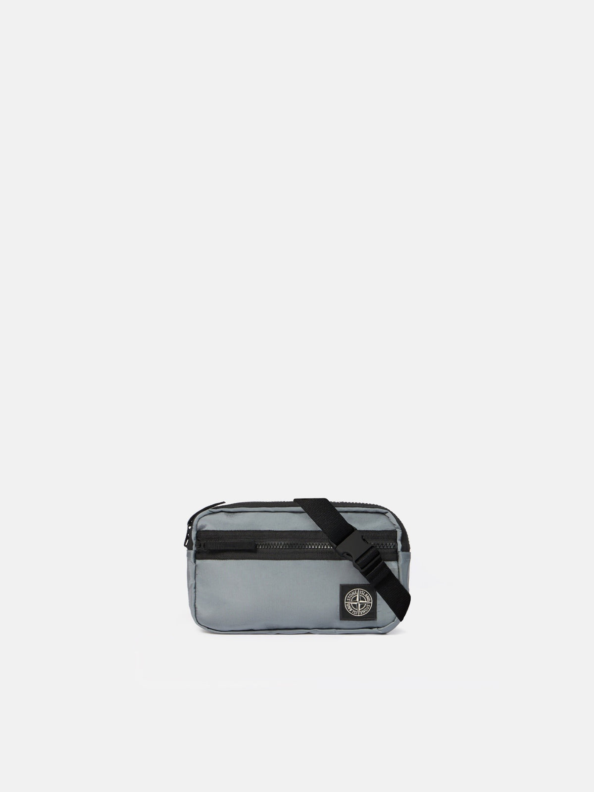 Stone Island Belt Bag with Zip Pocket and Compass Patch 9200014